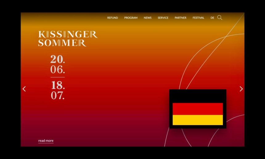 Kissinger summer ｜ Kissinger Sommer | Around the Music Festival