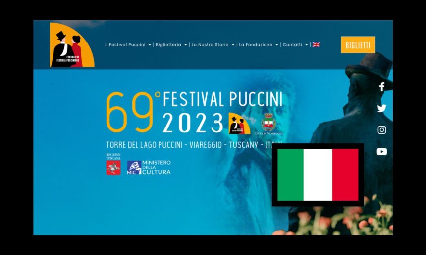 Puccini Festival ｜ Festival Puccini | Around the Music Festival