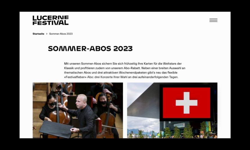 Lucerne Festival ｜ Lucerne Festival | Around the Music Festival